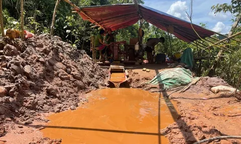 'Cuộc chiến' khai thác vàng trái phép ở Lai Châu, vẫn chưa có hồi kết