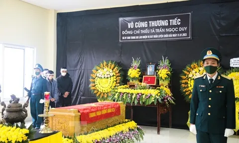 Truy thăng quân hàm từ Đại úy lên Thiếu tá đối với phi công Trần Ngọc Duy