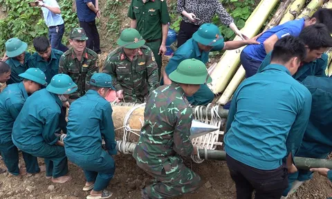 Văn Yên hủy nổ thành công quả bom nặng 340 kg sót lại sau chiến tranh