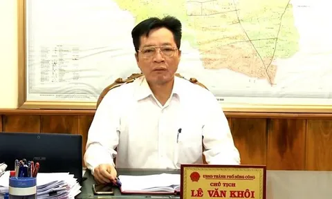 Khai trừ Đảng ông Lê Văn Khôi - nguyên Chủ tịch TP Sông Công