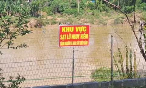 Thái Nguyên chi 25 tỷ đồng xây dựng khẩn cấp kè khắc phục sạt lở bờ sông Cầu, bảo vệ 18 hộ dân