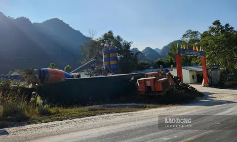 Loạt trạm bê tông sai phạm ở Cao Bằng vẫn hoạt động bất chấp chỉ đạo