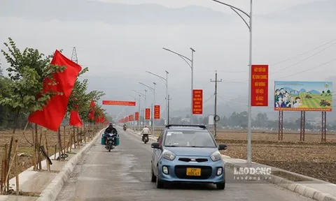 Xã nông thôn mới tiêu biểu ở Điện Biên đạt chuẩn nâng cao