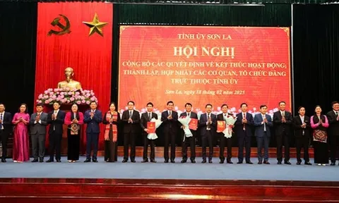 Sơn La sắp xếp lại các cơ quan, tổ chức đảng