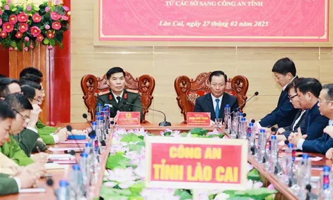 Công an Lào Cai nhận thêm nhiệm vụ mới từ các sở