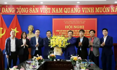 Phú Thọ có tân Giám đốc Sở Khoa học và Công nghệ sau sáp nhập