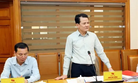 Đoàn Kiểm tra của Bộ Chính trị làm việc với UBND tỉnh Lào Cai