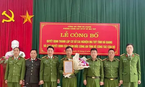 Hà Giang thành lập cơ sở cai nghiện ma túy