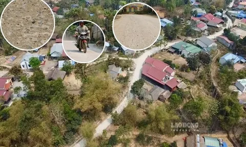 Đường tiền tỉ sử dụng hơn 1 năm đã bong tróc, xuống cấp