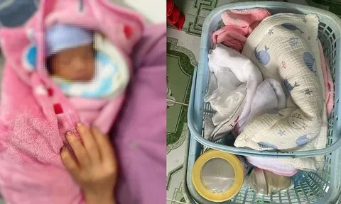 Bé trai sơ sinh bị bỏ rơi trước cửa nhà một hộ dân ở Cao Bằng