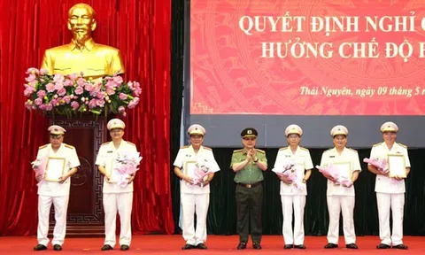 28 lãnh đạo Công an Thái Nguyên xin nghỉ hưu trước tuổi
