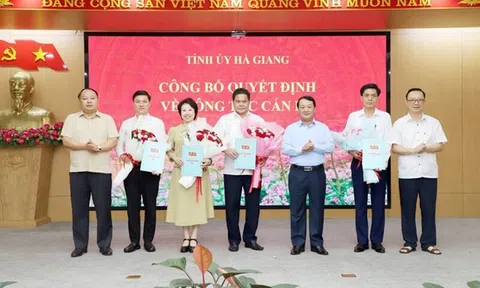 Hà Giang công bố các chức danh lãnh đạo Mặt trận Tổ quốc