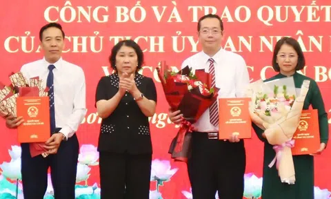 Bổ nhiệm Chánh Thanh tra và 2 Giám đốc sở tỉnh Sơn La