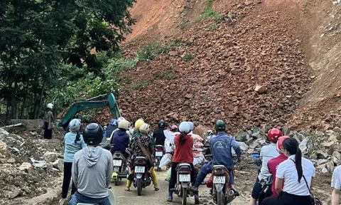 Tuyến Quốc lộ 279D tại Sơn La tiếp tục sạt lở